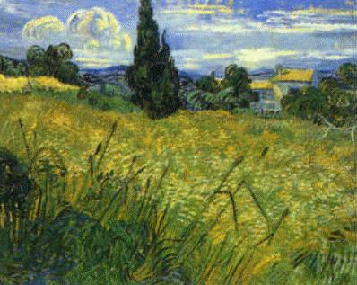 Vincent Van Gogh Blue Verts oil painting image